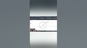 AutoCAD Dimension Diameter    Watch full video:  https://rb.gy/8ums49   #CADDCORE #AutoCAD
