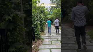 Barish ka mausam- nice weather #trending #raining #minivlog #walkaround