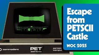 3D FPS Gaming on the Commodore PET!