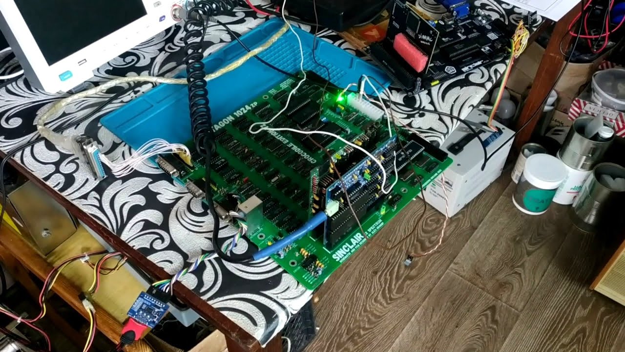 The best spectrum on dip Pentagon Krokodil-2. Assembly, tests and