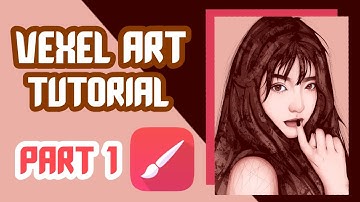 VEXEL ART TUTORIAL [ Part 1 ] via Infinite Painter ( Tagalog )