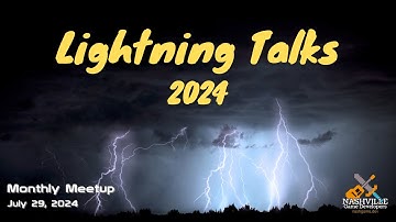 2024 Lightning Talks