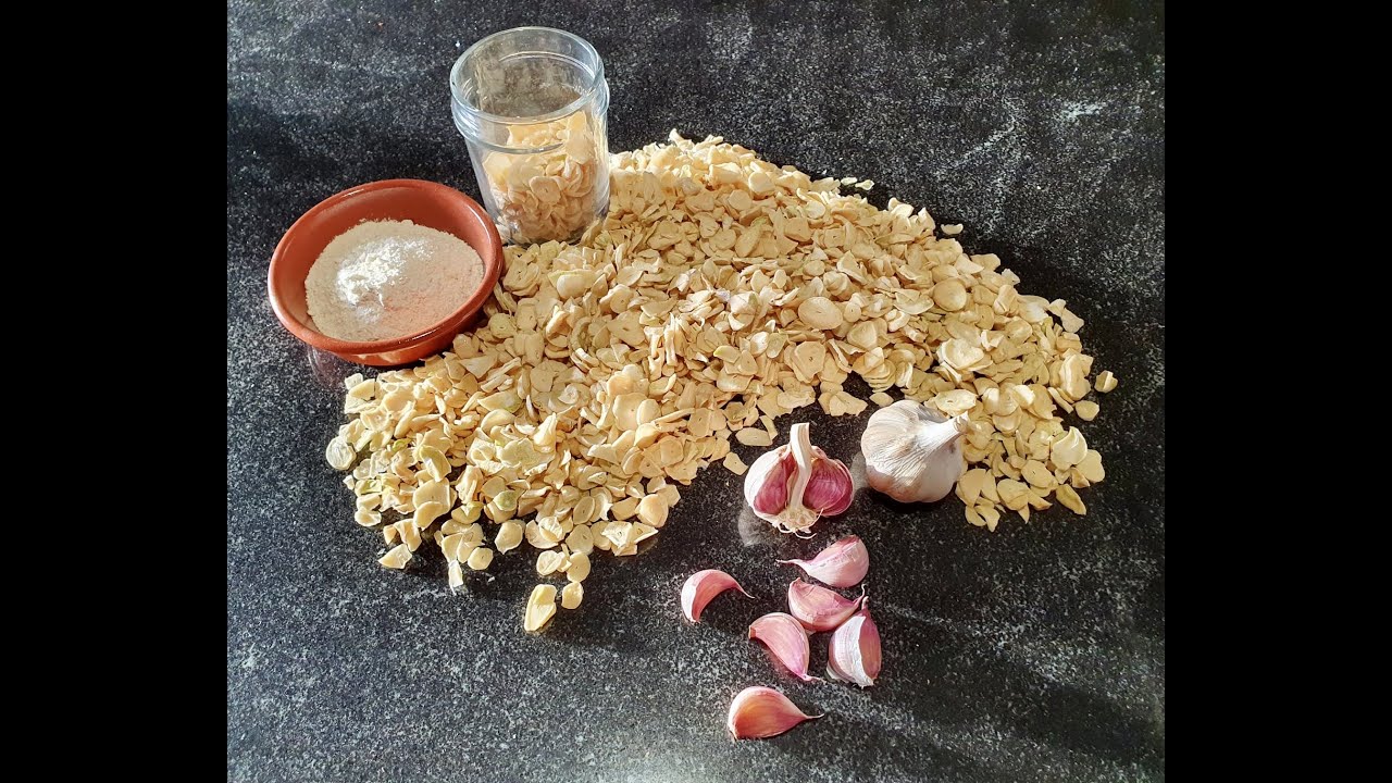 L'ail en poudre maison - YouTube