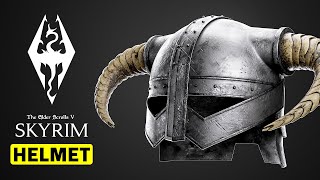 Blender Tutorial  Model the Iconic Skyrim Helmet