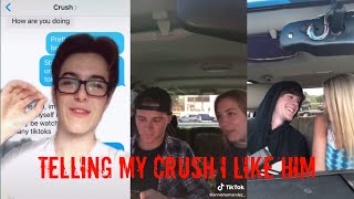 Telling My Crush I Like Him To See His Reaction||TikTok Challenge(TikTok Compilation).