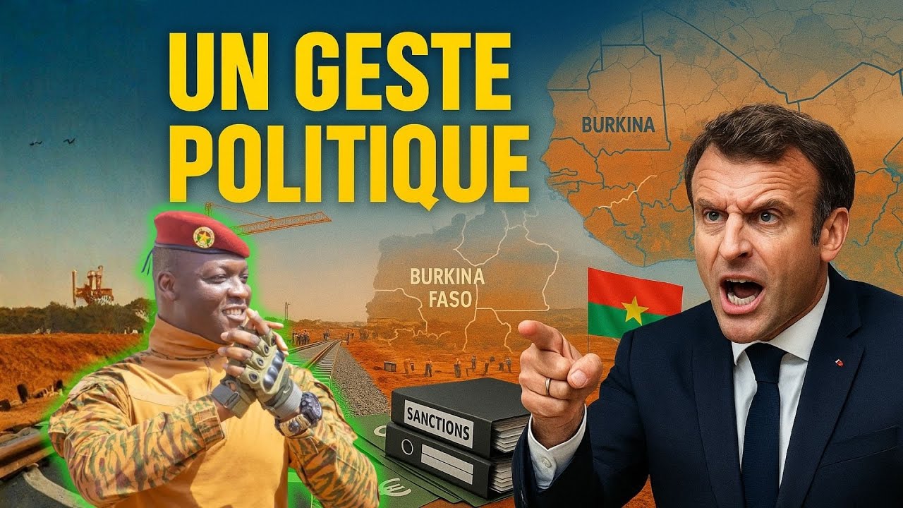 Ibrahim Traoré défie la France : 15 000 travailleurs pour un rail qui choque l’Afrique