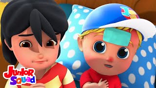 Lagu sakit | Video animasi | Puisi untuk anak | Junior Squad Indonesia | Kartun pendidikan