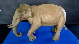 ปั้น "ช้าง" ด้วยดินเหนียว |ปั้นดินเหนียว Ep5. |Elephant |Sculpture [LOVE ART studio]