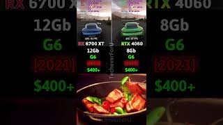 RTX 4060 vs RX 6700 XT 🤯 FPS Difference Will Shock You! (No DLSS vs Raw Power) #benchmark
