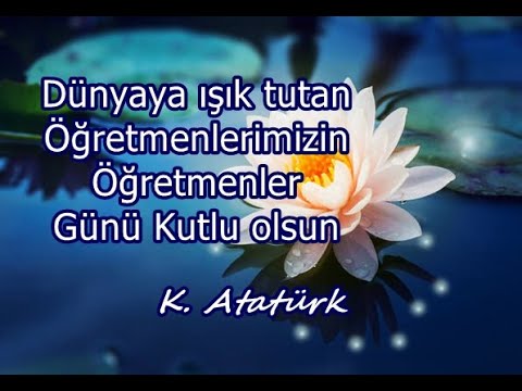 Öğretmenler gününüz kutlu olsun🌹 kısa resimli mesajlar