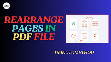 How to Rearrange Pages in PDF