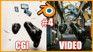 Realistic VFX in Blender: 3D Integration in Video Pt.4