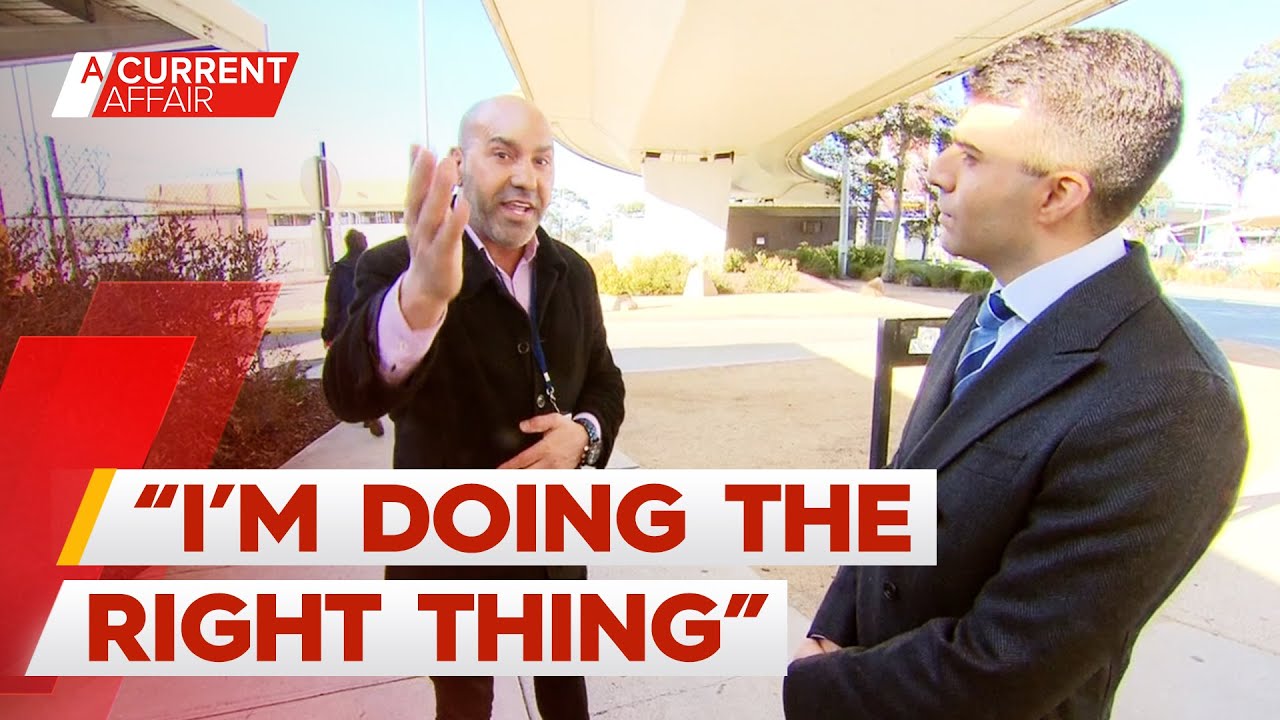 Illegal airport touters confronted at Melbourne Airport | A Current Affair
