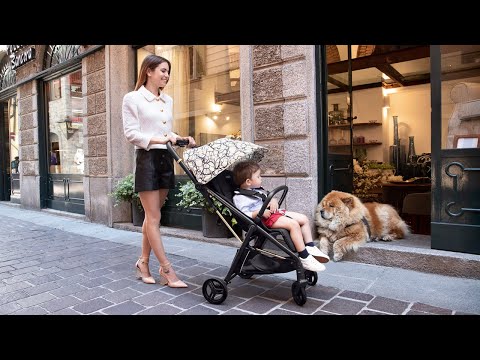 Peg Perego New Book Modular SL Ρυθμιζόμενο Καρότσι 3 σε 1 Kατάλληλο για Nεογέννητο Graphic Gold 12.3kg