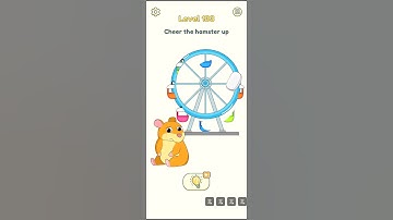 DOP 2 Delete One Part: Cheer The Hamster Up Gameplay Walkthrough #Shorts