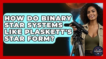 How Do Binary Star Systems Like Plaskett