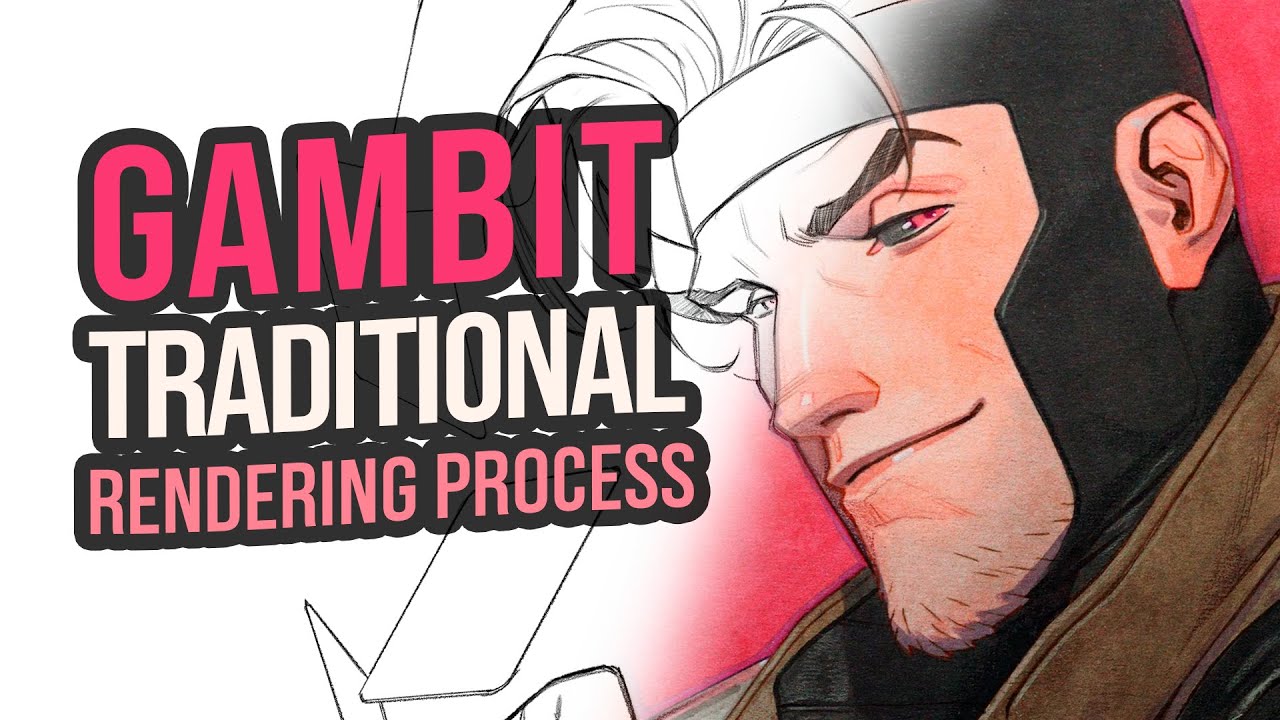 X-MEN - Gambit Commission | Full Render Process