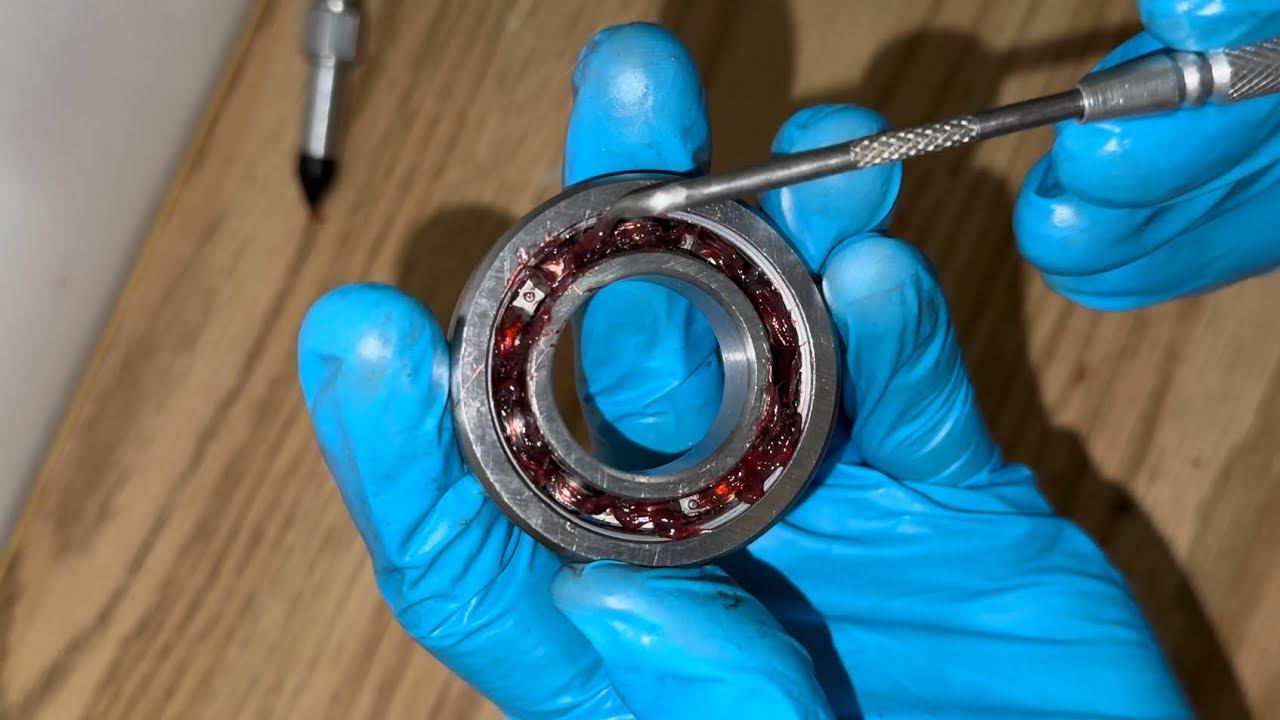 How To Clean & Regrease Sealed Ball Bearings YouTube