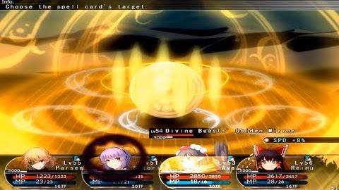 Labyrinth of Touhou 2 - Team ⑨+ VS Divine Beast