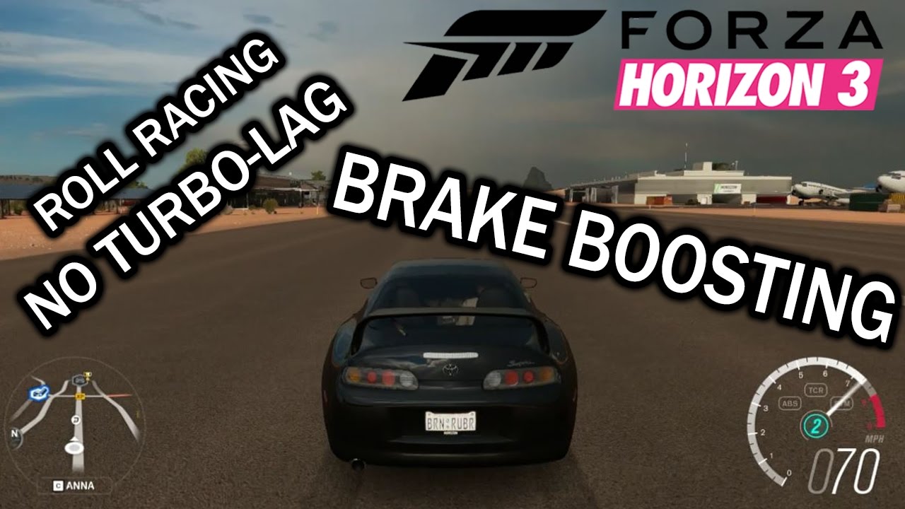 Forza Horizon 3 Brake Boosting for Roll Racing