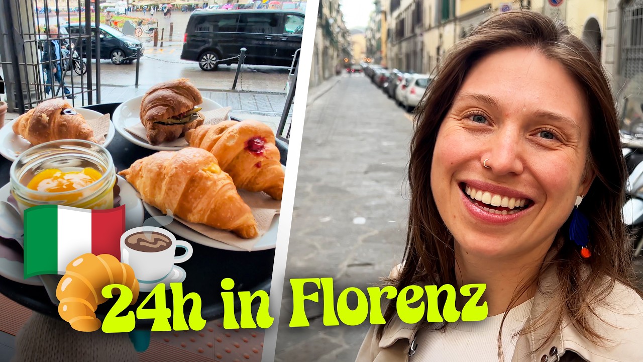 24h in Florenz - Vlog 🇮🇹☕️🥐  | Bibi