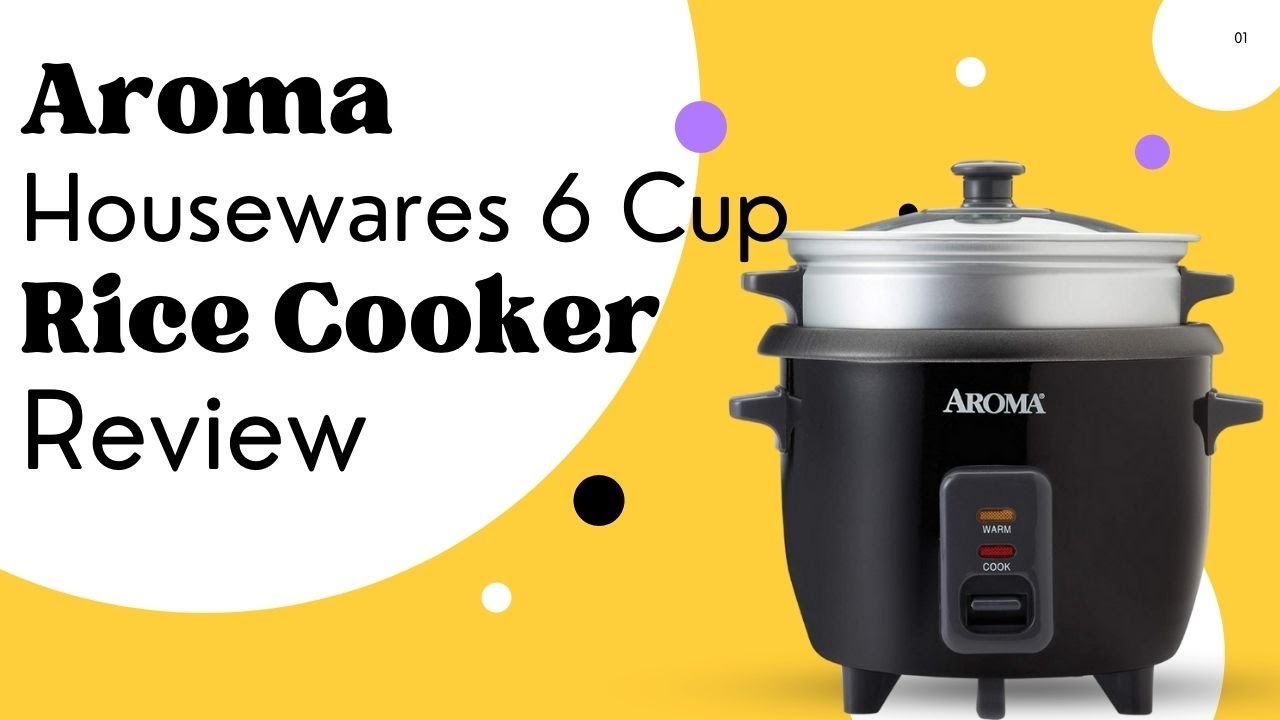 Aroma Housewares 6 Cup Rice Cooker ARC-363-1NGB Review - YouTube
