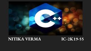 TYPES OF INHERITANCE AND VIRTUAL BASE CLASS IN C++||NITIKA VERMA