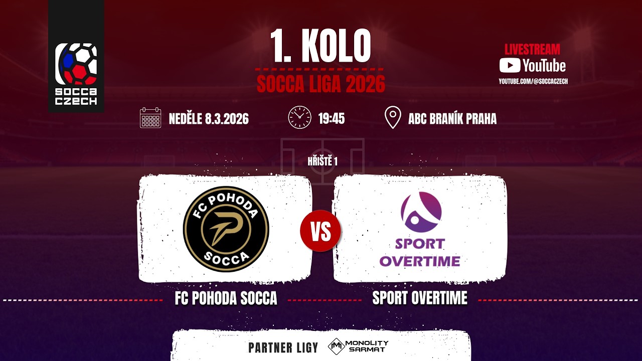 FC Pohoda Socca vs. Sport Overtime | 1. kolo