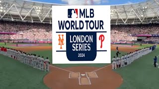 PHILADELPHIA PHILLIES VS NEW YORK METS IN LONDON - PHILLY FANS TAKEOVER