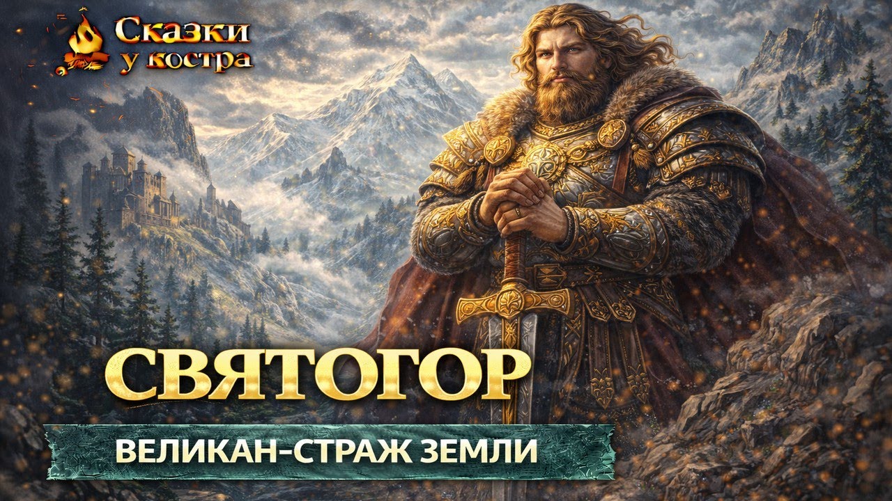 🗻 СВЯТОГОР — великан, не нашедший места в мире | Русская легенда