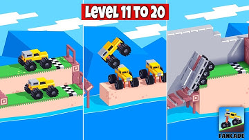 DRIVE MAD Level 11 to 20 - Fancade Walkthrough | AllAboutGames