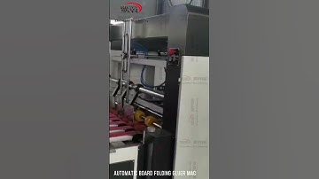 ZHENHUA QZD Automatic Folder Gluer For Making Carton Box Packing Machine