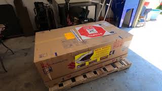 Suzuki 25hp EFI 2020 Outboard Unboxing and Mounting