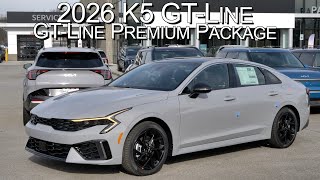 New 2026 Kia K5 GT-Line w/ GT-Line Premium Package at Parkside Kia