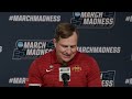 Iowa State Postgame Press Conference (2026 Men's First Round)