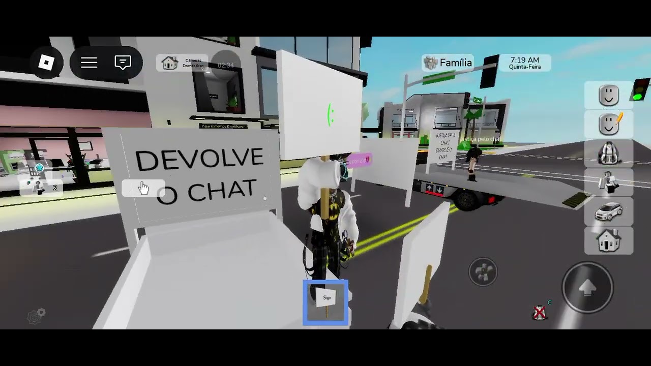 JUSTIÇA ao chat...😔✊️