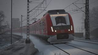 Train Sim World 6 | Frankfurt S-Bahn: S1, S8 &amp; S9 | S8 (35824) Hanau Hbf to Wiesbaden Hbf | 4K