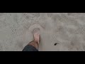 Скрип песка под ногами