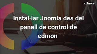 Instal·lar Joomla des del panell de control de cdmon