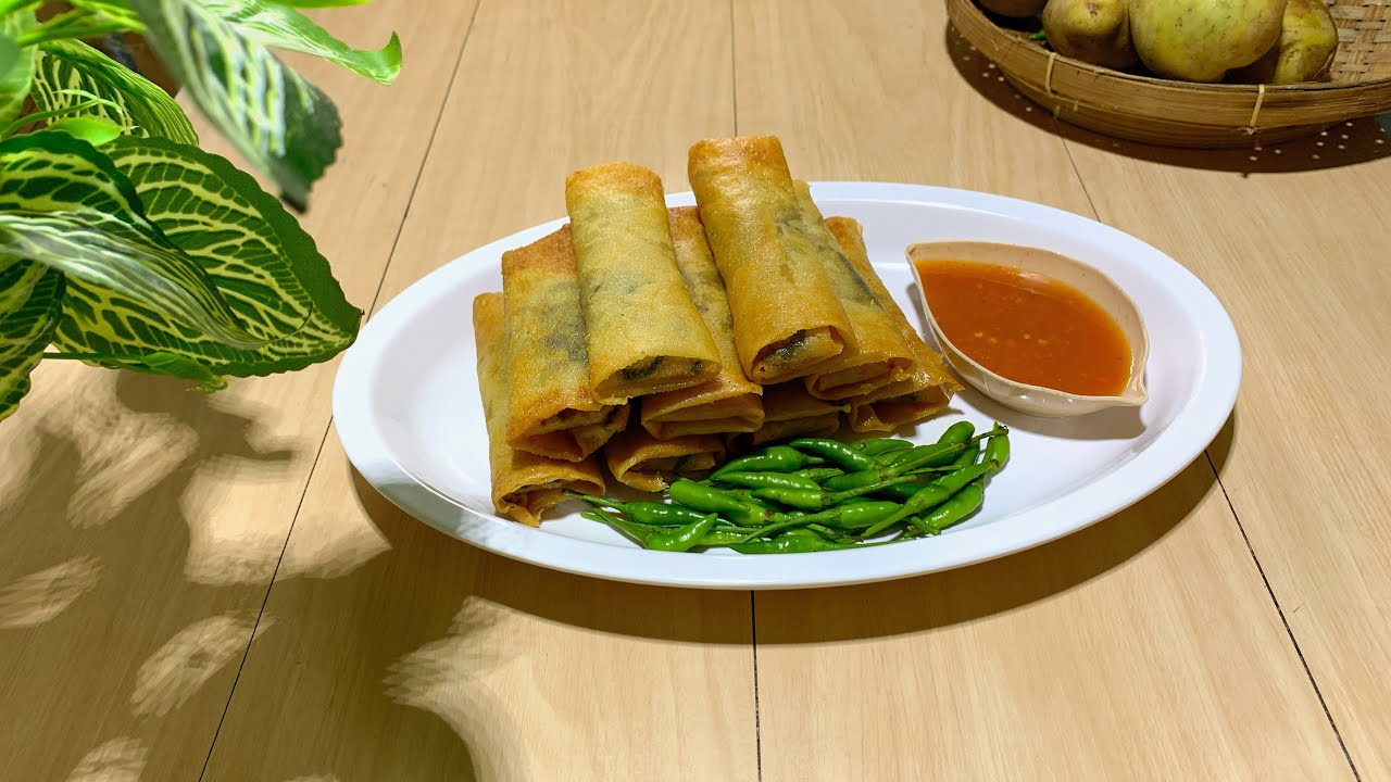 Camilan Buka Puasa yang Nikmat! RESEP LUMPIA AYAM DAN SAYUR yang mudah dibuat