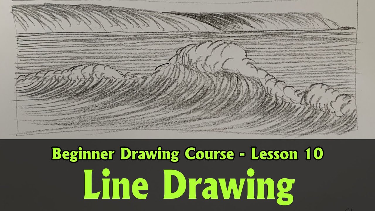 Draw Using Lines - Drawing for Beginners Course 10 - YouTube
