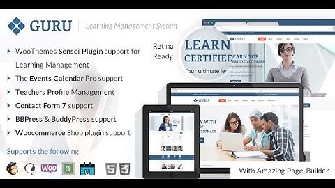 Guru Learning Management Theme Tutorials 3