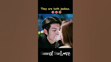 يقبلها امام الذي يحبها بسبب الغيرة Fanzhixin Heruixian لعبة الحب الحقيقي Gameoftruelove Youku 