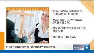 Allied Universal on WFMY CBS - Greensboro NC