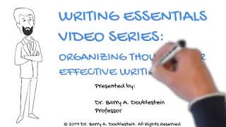 Writing Essentials   Organizing Thoughts for Effective Writing