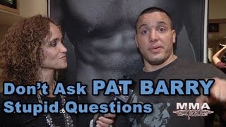 UFC's Pat Barry on Barefoot Chicks in Vegas, Beating Del Rosario + Fan's Stupid Comments