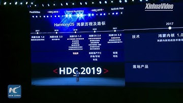 LIVE: Huawei unveils Harmony operating system at Developer Conference 2019
