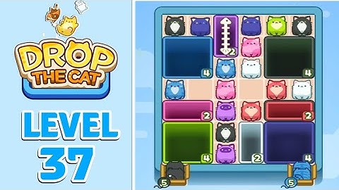 Drop The Cat Level 37 Walkthrough Solution