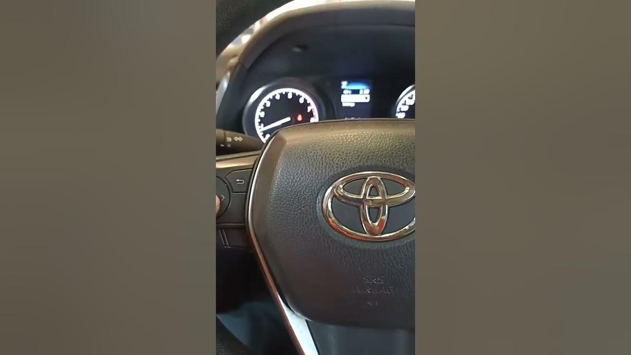 TPWS reset in TOYOTA CAMRY 2020 YouTube
