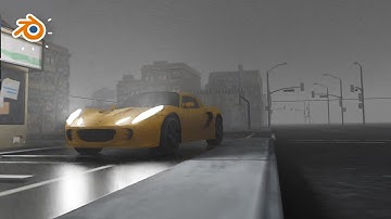 Cinematic Fog Scene in Blender Tutorial for Beginners
